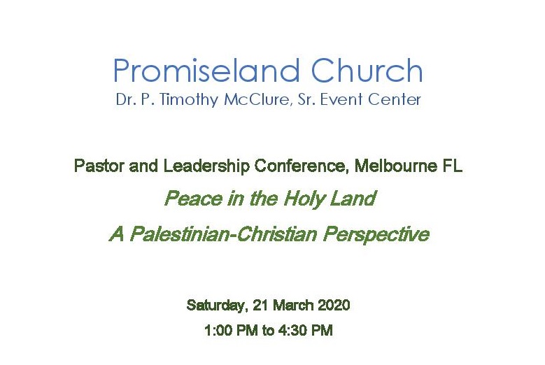 Pastor and Leadership Conference, Melbourne FL